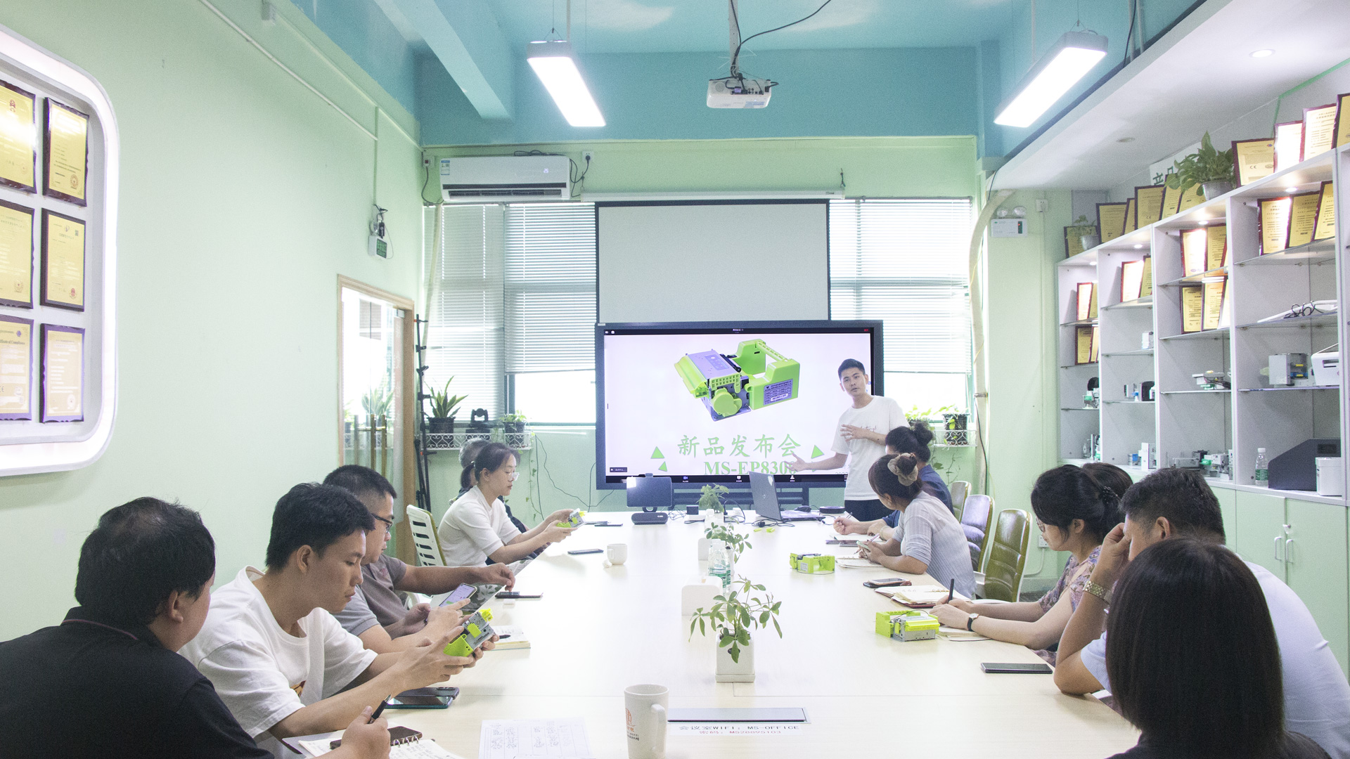 自主創新新品上市-清新綠MS-EP8300