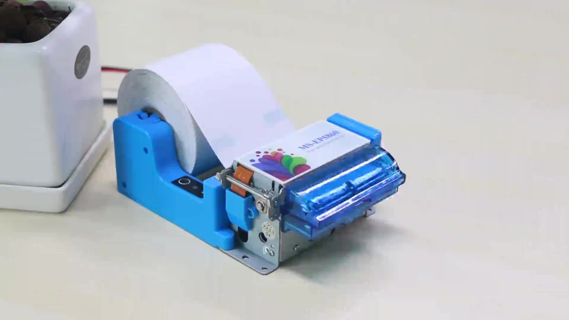 MS-EP5860-300嵌入式熱敏票據打印機 高速版本研發上線